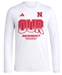 Adidas Our Moment Huskers Basketball LS Tourney Tee - Order Now ships by 3/21 - AT-H4524