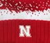 Nebraska Iceman Speckled Pom Knit - HT-G7184