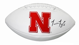 Tommie Frazier Signed Football